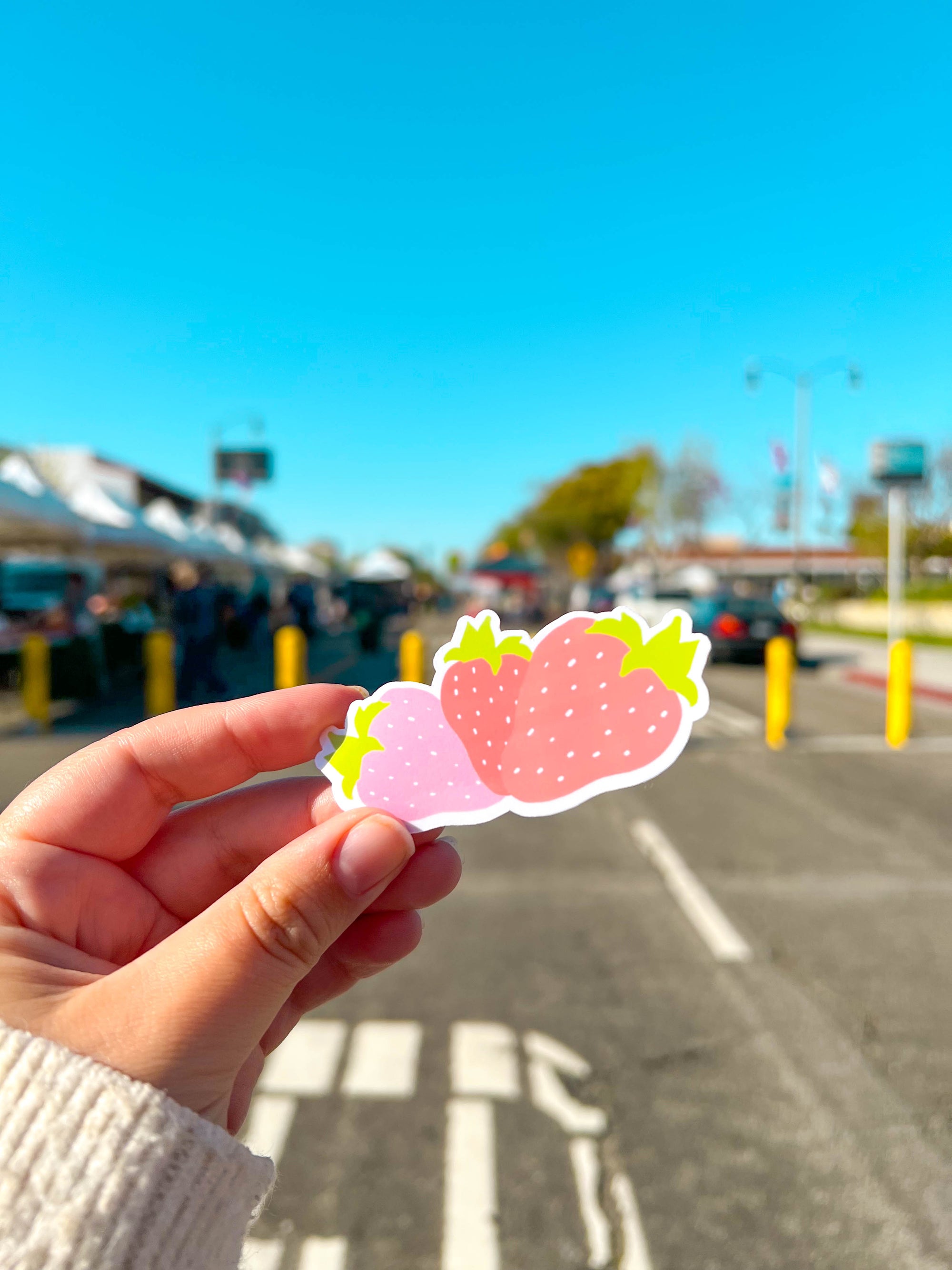 Strawberry Sticker