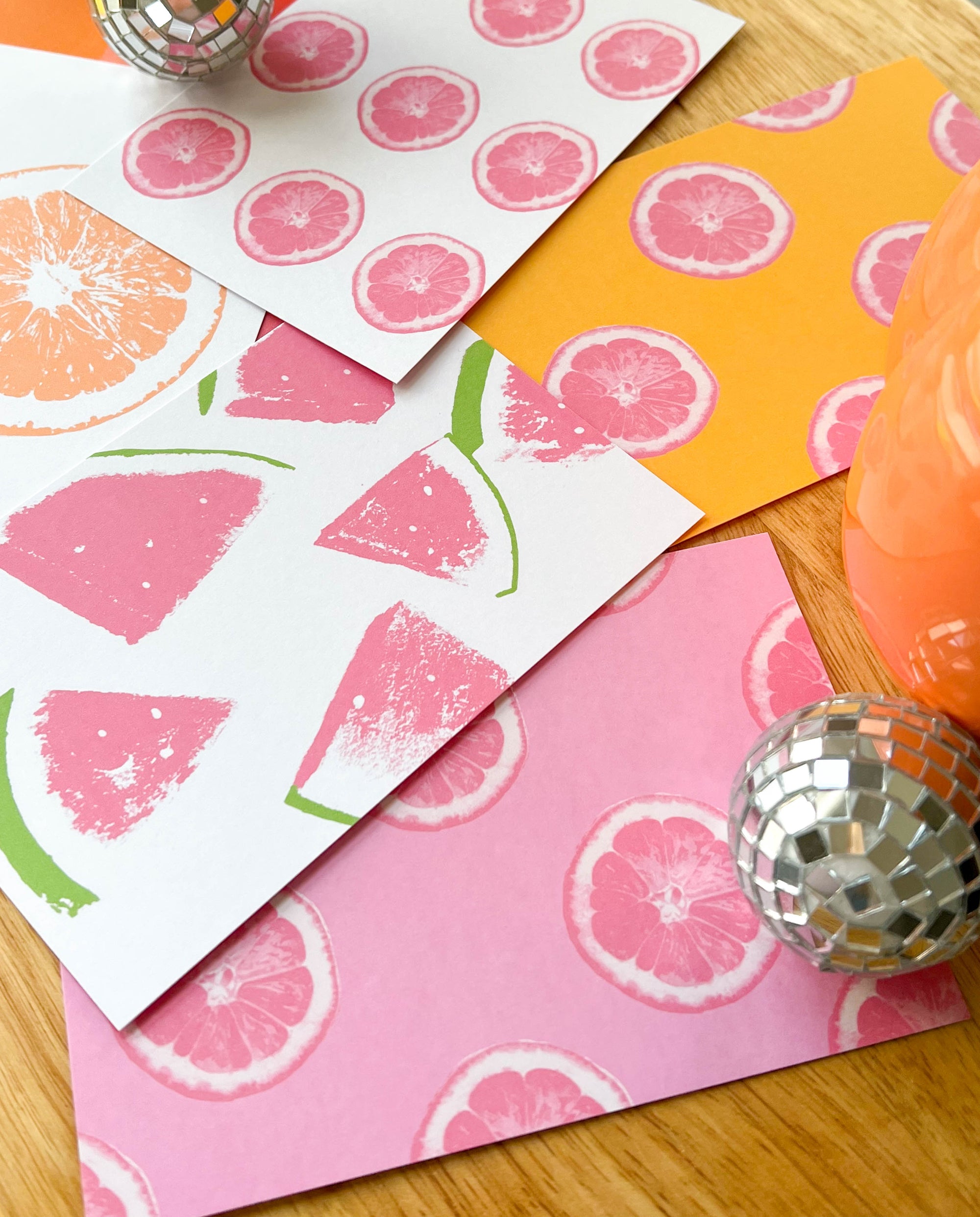 Summer Squeeze Fruit Postcards