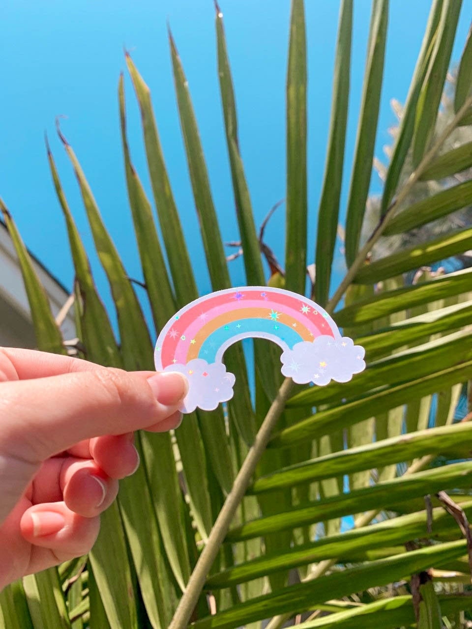 Rainbow Dreaming Holographic Sticker