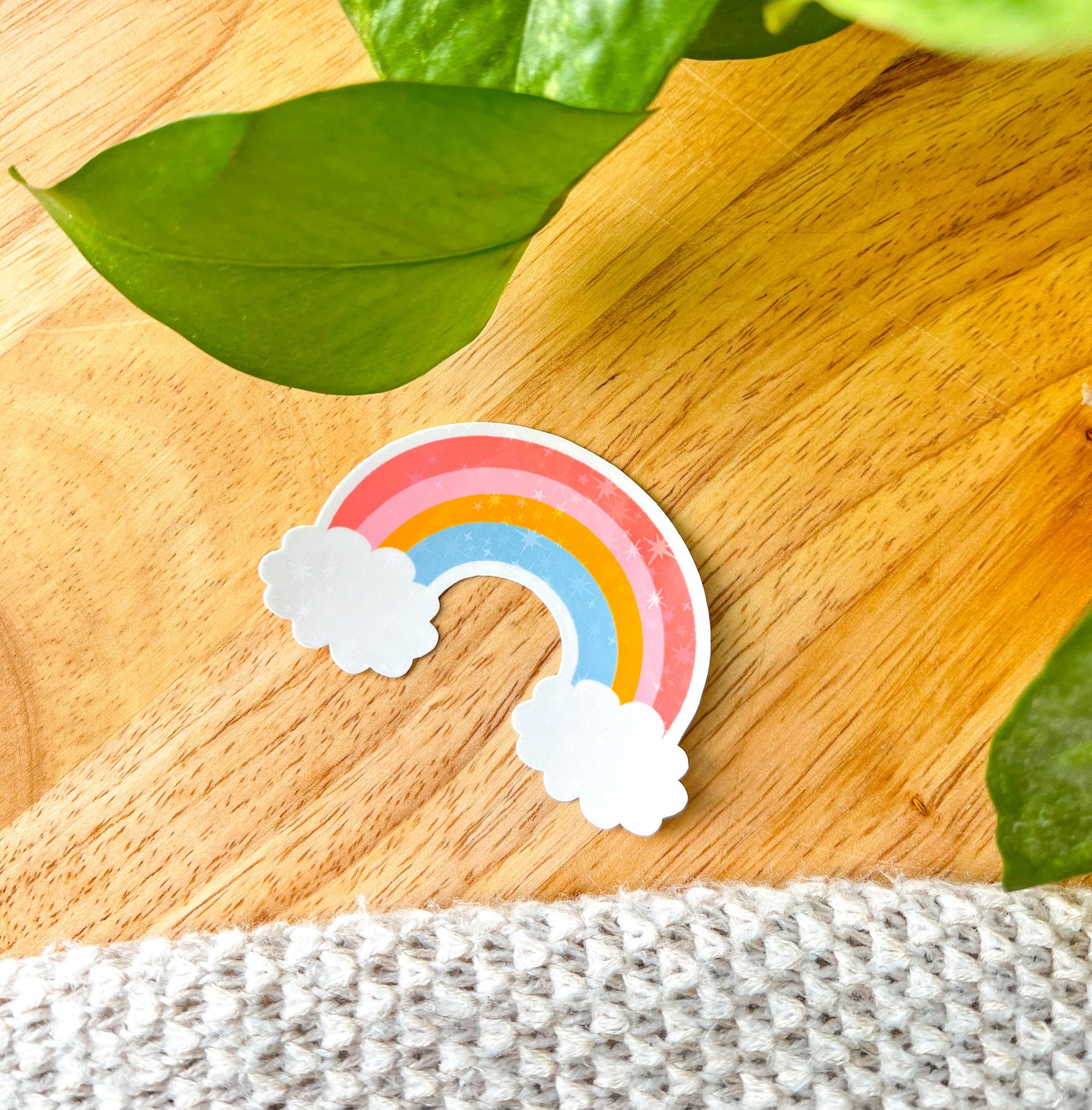 Rainbow Dreaming Holographic Sticker