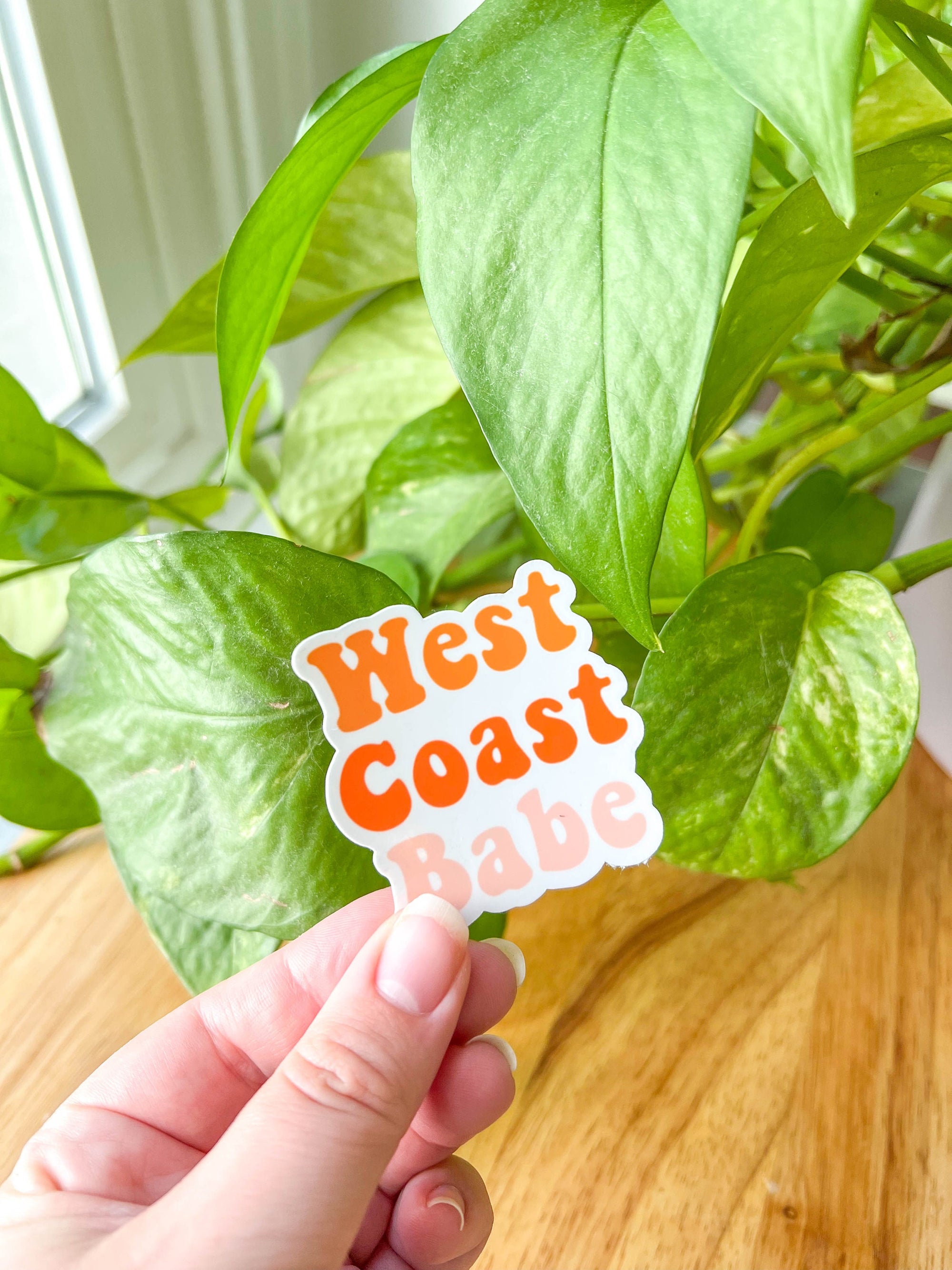 West Coast & Coastal Babe Stickers