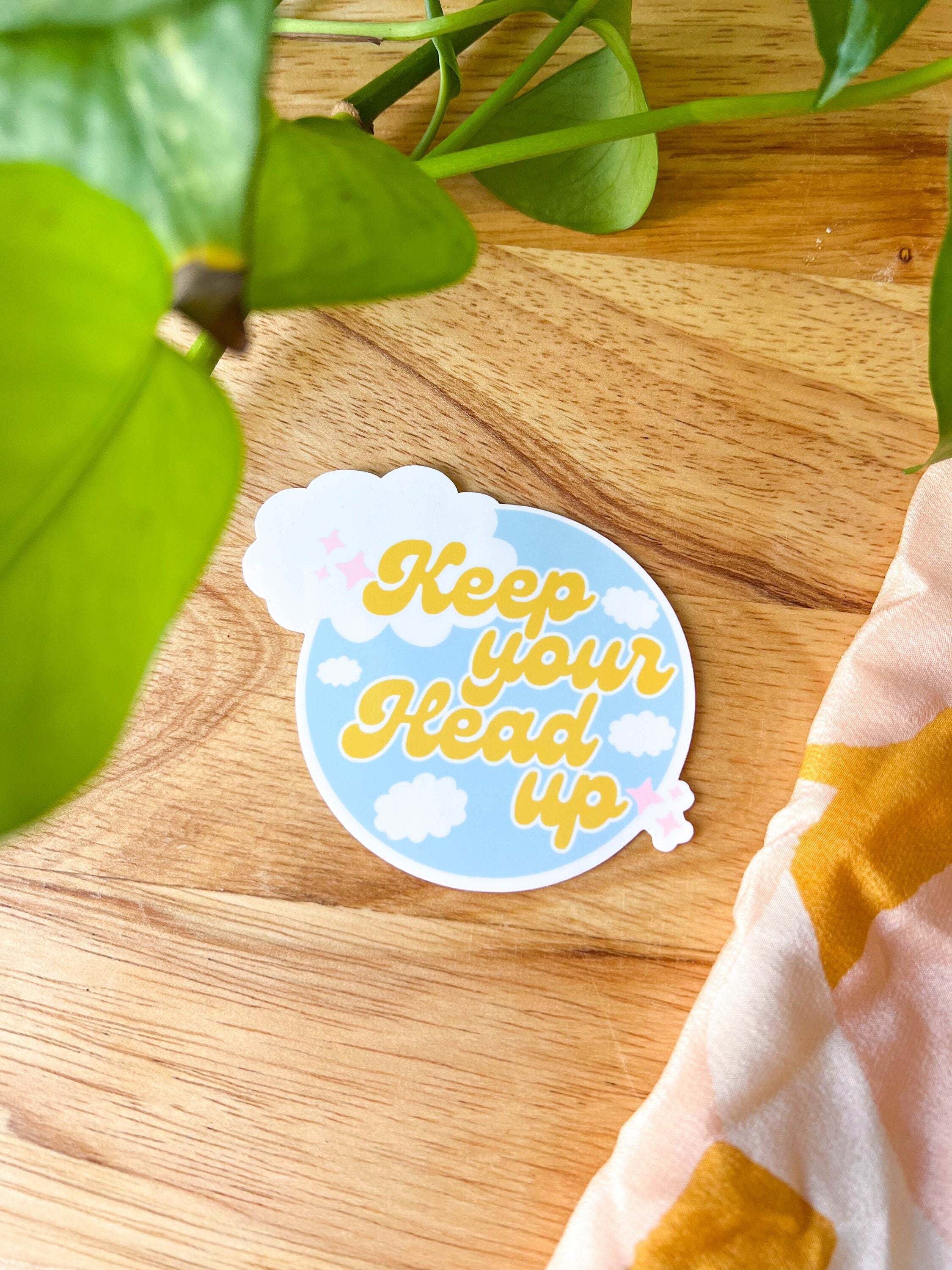 Keep your Head Up Sticker – Palm Creative